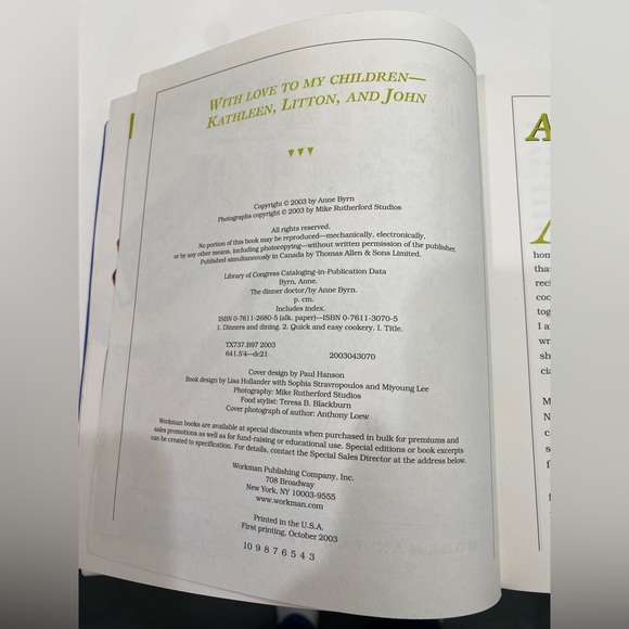 The Dinner Doctor Cookbook by Anne Byrn - Picture 12 of 12